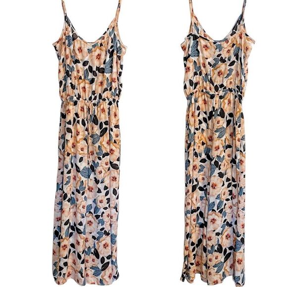 Show Me Your Mumu Floral Wide Leg Jumpsuit S - Picture 5 of 7